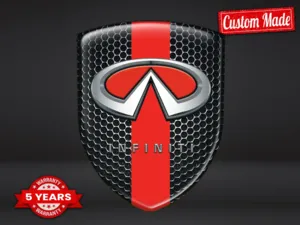 Infiniti Resin stickers Custom Quality Superior Car Badges
